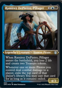 Ramirez DePietro, Pillager Foil Etched Domanaria United Commander MTG Uncommon - Picture 1 of 2