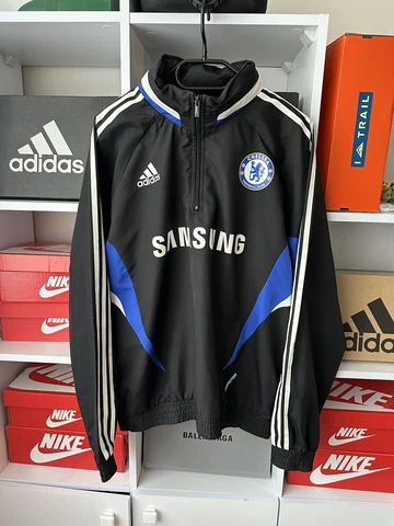 CHELSEA FOOTBALL TRAINING JACKET ADIDAS ORIGINAL SAMSUNG SIZE M Cover