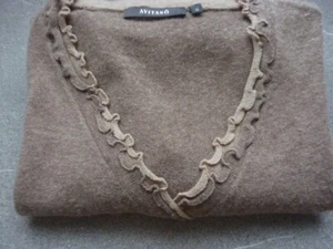 Avitano Feinstrickpulli Gr. M -Heller Braunton- - Bild 1 von 2