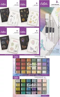 Crafter's Companion - Shimmer Watercolour Palette, Stamps or Paintbrush