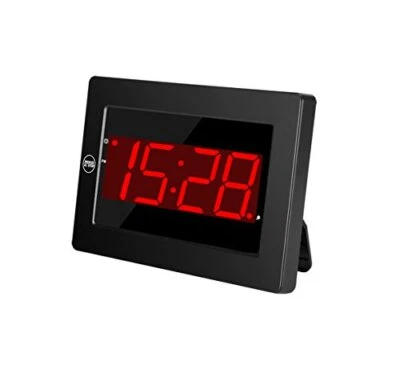 Digital Wall Clock Battery Operated - LED Display Digital Alarm Clock Battery... - Image 1 of 4
