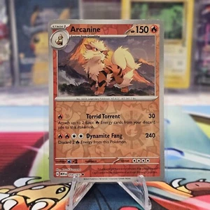 Arcanine - 059/165 - Reverse Holo - Pokemon Scarlet & Violet 151 - NM/M - Picture 1 of 2
