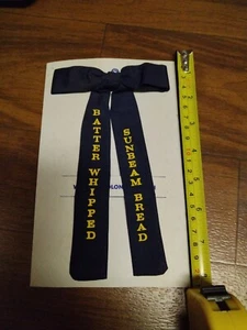 Vintage Sunbeam Bread Western colonial clip tie employee collectible memorabilia - Picture 1 of 7