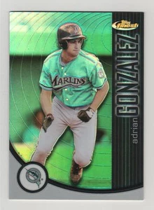 2001 Topps Finest Refractor #006 Adrian Gonzalez Florida Marlins ##/499 BV$25 #6 - Picture 1 of 1