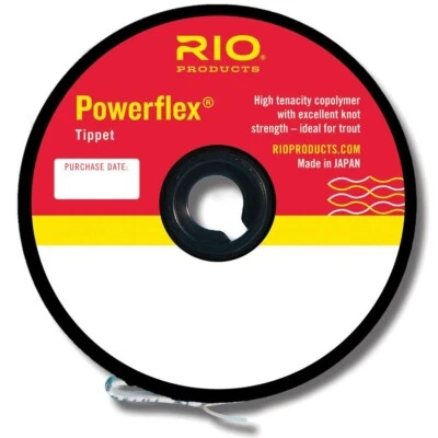 Carretes Rio® Powerflex® Tippett 100M - Material líder * 2023 STOCK * Copolímero * Foto 1 de 3