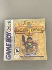 Quest: Brian's Journey Nintendo Game Boy Color GBC Sealed With Wear No Reserve