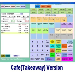 SAXPOS Point of Sale Software POS Takeaway-Cafe, Fish & Chips, Pizza, Kebab Shop - Picture 1 of 3