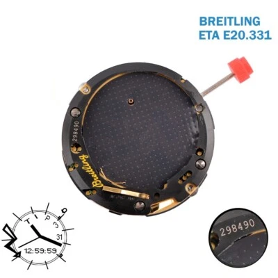 Movimiento Acabado ETA E20.331 WIDELING, Digital, Hora Mundial, Alarma, Termómetro. Foto 1 de 2