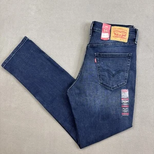 New Levis 541 Blue Denim Jeans Mens Size 34X34 Athletic Taper Medium Wash NWT - Picture 1 of 11