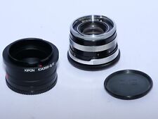 Icarex Zeiss Dynarex 90mm f/3.4 telephoto lens . Sony E adapter. Recently CLA'D.