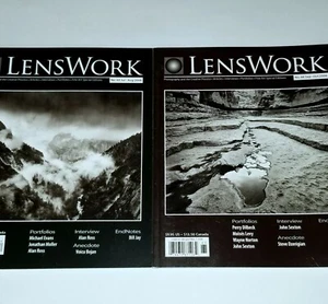 LENSWORK QUARTERLY 65 & 66 PHOTO MAGAZINE 2 ART PHOTOGRAPHY VTG Book Print Zine - Imagen 1 de 12