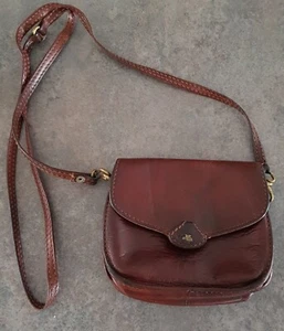 THE BRIDGE Schulter-Handtasche braun 14x17x7 cm *TOP*VINTAGE - Bild 1 von 4
