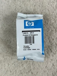 Hewlett Packard Hp 57 Tri Color Cyan Yellow Magenta Exp 09/2012 BRAND NEW SEALED - Picture 1 of 5