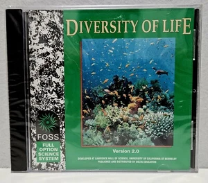 Diversity Of Life (Windows/MAC, CD-ROM) FOSS Delta Education NOWY I ZAPIECZĘTOWANY - Zdjęcie 1 z 2