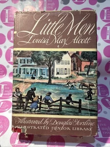 Little Men by Louisa May Alcott 1947 Illustrated Junior Library HC/DJ VTG. EXC!! - Picture 1 of 18