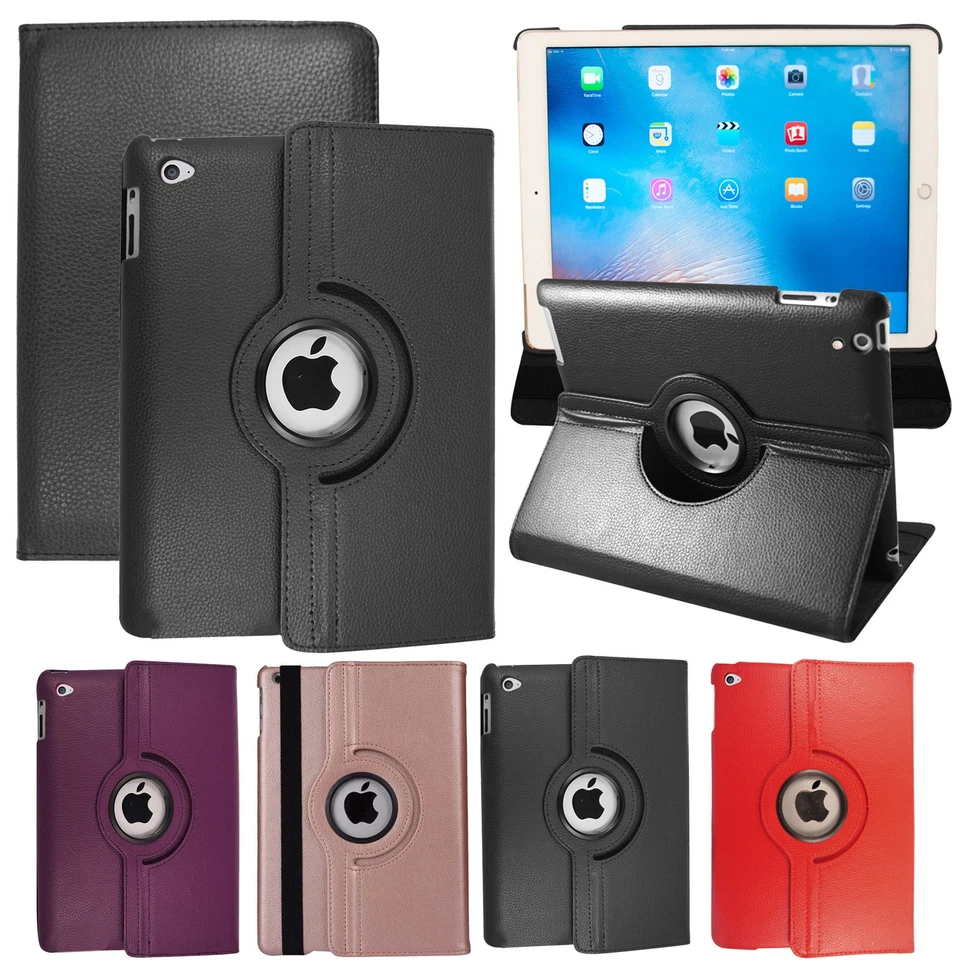 Rotation Case For iPad Mini 1st 2nd 3rd 4th 5th 6th Generation 360°Leather Cover - Image 1 of 1