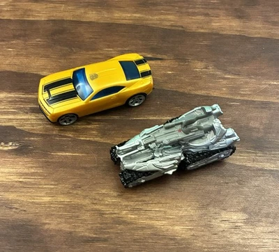 Hasbro Transformers ca Bumblebee 2009 Chevy Camaro 1/64 & Megatron - RARE / VHTF - Image 1 of 3