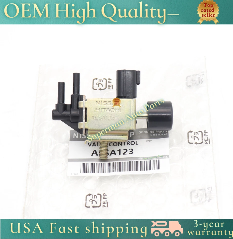 Electroválvula de purga de bote de vapor OEM para Nissan Infiniti AESA123 14956-31U1A Foto 1 de 4