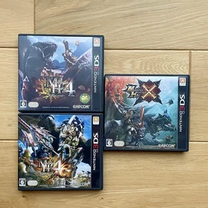 3Ds Software Mh4 Mh4G Mhx Monster Hunter - Picture 1 of 3