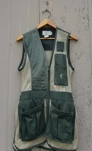 Browning for Her, shooting vest, olive and tan, M - Picture 1 of 9