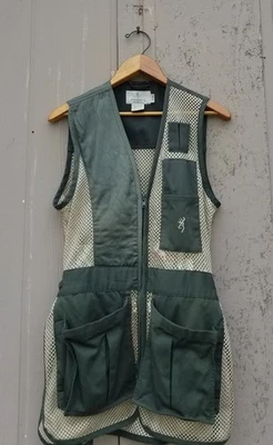Browning for Her, shooting vest, olive and tan, M - Image 1 of 4