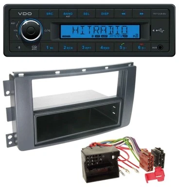 VDO Bluetooth AUX USB MP3 Autoradio für Smart ForTwo 451 ForFour 454 Quadlock - Bild 1 von 4