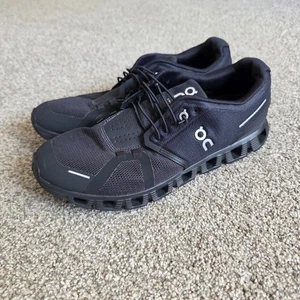 Scarpe da corsa On Cloud donna tutte nere 59.98905 sneakers taglia 11 - Foto 1 di 17