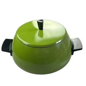 Retro Funky Green 70’s Kitchen Pot - Picture 1 of 9