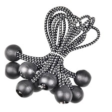 10pcs Ball Bungee Cords Canopy Ball Bungee Elastic Rope for Camping Tent