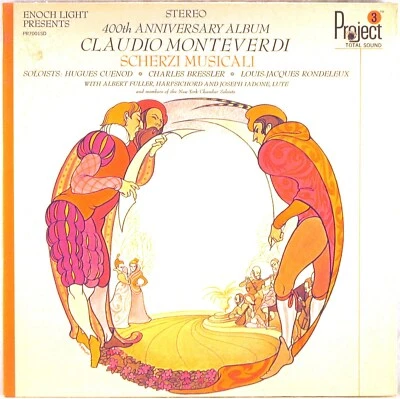 PROJECT 3 35mm MASTER 1967 Monteverdi SCHERZI MUSICALI Cuenod PR-7001SD NM- - Image 1 of 4