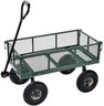 Garden Wagon, Sandusky Utility Steel Cart, 3 cu. ft. 18 in. W 400 lb. Heavy Duty