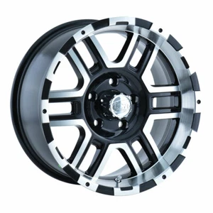 ION ALLOY 179 Rim 17X8 6X127 Offset 10 Black W/Machined Face (Quantity of 1) - Picture 1 of 2