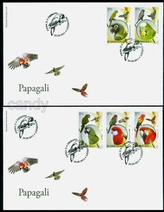 2011 Parrots,Birds,Papageien,Perroquets,Pappagalli,papagali,Romania,Mi.6499,FDC - Picture 1 of 1
