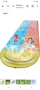 Summer Inflatable Slip Water Slide for Kids Adults Backyard Water Slide 16ft - Picture 1 of 6