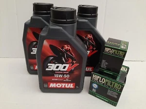 Motul 300V 4T 15W50 / Filtro de aceite KTM 640 Duke / LC4 - Imagen 1 de 1