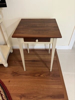 Handcraft  Square Versatile Table-1 Drawer Side/End Table -Woodwright Woodworks - Image 1 of 4