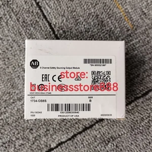 New Factory Sealed AB 1734-OB8S Ser B 8 Channel Safety Sourcing Output Module - Picture 1 of 4
