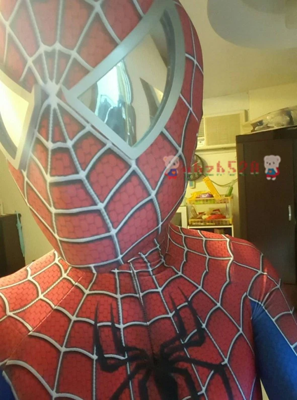 Original toby Amazing Spiderman costume Adult 3D spandex Superhero zentai suit - Image 1 of 4