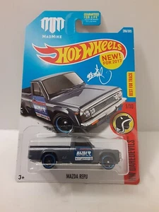 Hot Wheels 2017 New Models HW DareDevils 1/10 Gray Mad Mike Mazda REPU - Picture 1 of 4