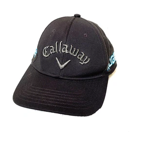 Callaway Black Poly Flex Lg XL Golf Hat - Lined Rogue Style hat - Picture 1 of 10