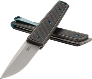 CRKT 7190 Symmetry Slipjoint Front Flipper pocket Knife 2.74" Blade 2.5 oz. - Picture 1 of 2