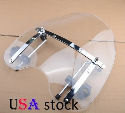 Clear Windscreen Windshield For Kawasaki Vulcan VN1500 VN800A VN900C - Image 1 of 3