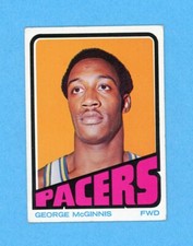 1972-73 Topps #183 George McGinnis Indiana Pacers Rookie Basketball Card Vg/Ex