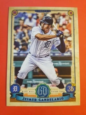 2019 Topps Gypsy Queen Jeimer Candelario Card #44  Tigers     *122*  - Image 1 of 2