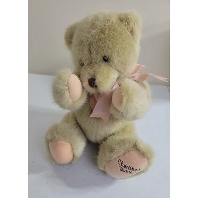 Vintage Dakin Enesco Cherished Teddies Tan Cute Bear Plush Stuffed Animal Toy 9" - Image 1 of 4