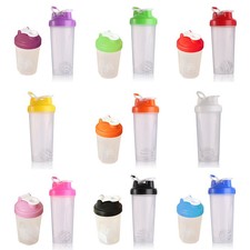 400/600ml Shake Protein Blender Shaker Mixer Cup Drink Bottle Cocktail Hot