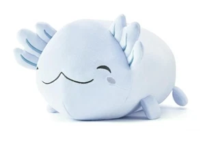 Axoloti Plush 19" Soft Stuffed Animal Cute Blue Pillow Kawaii Plushies - Picture 1 of 6