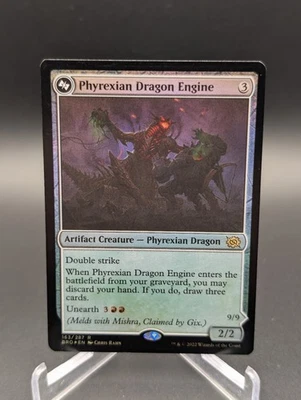 Phyrexian Dragon Engine The Brothers' War Foil - Image 1 of 3