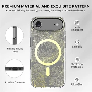 for iPhone 17/17Air/17Pro/17 Pro Max Protective Hybrid Magnetic Charging Case - Picture 1 of 42