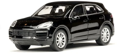 Welly Porsche Cayenne Turbo Black scala 1:34 1:39 auto pressofusa da 4,5... - Immagine 1 di 4